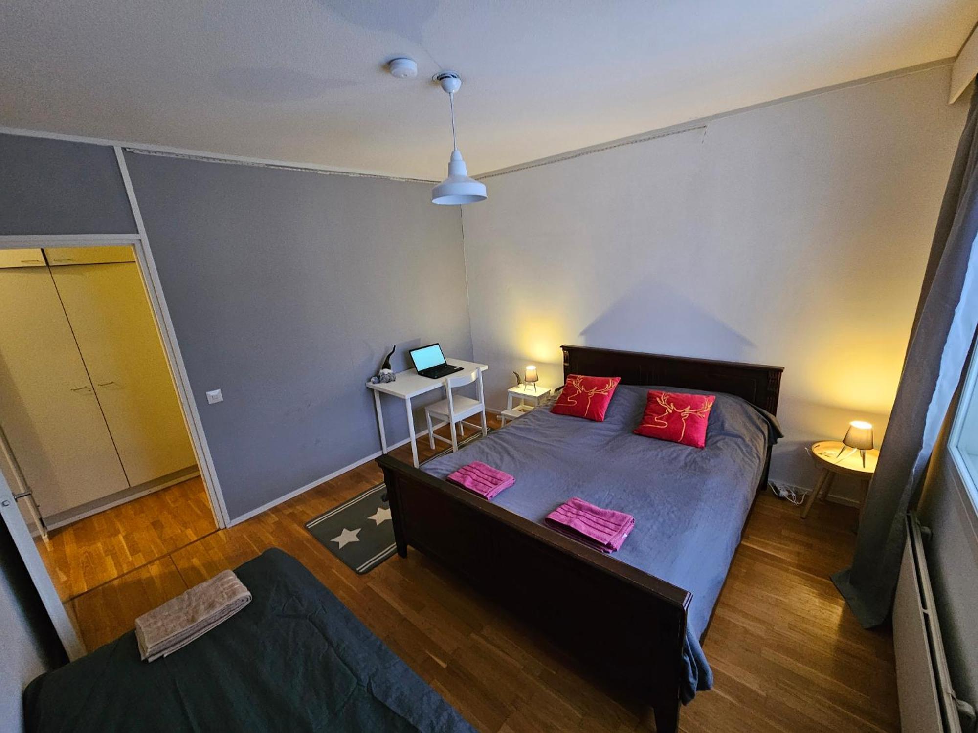 Cozy Korkalovaara Top Floor Apartment 로바니에미 외부 사진